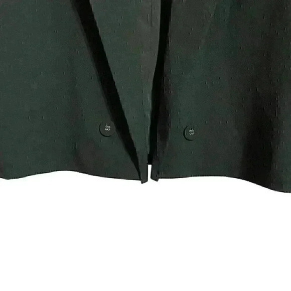 Danielle Bernstein Blazer Women’s Medium Black Cropped Open Front NWT - Picture 5 of 8